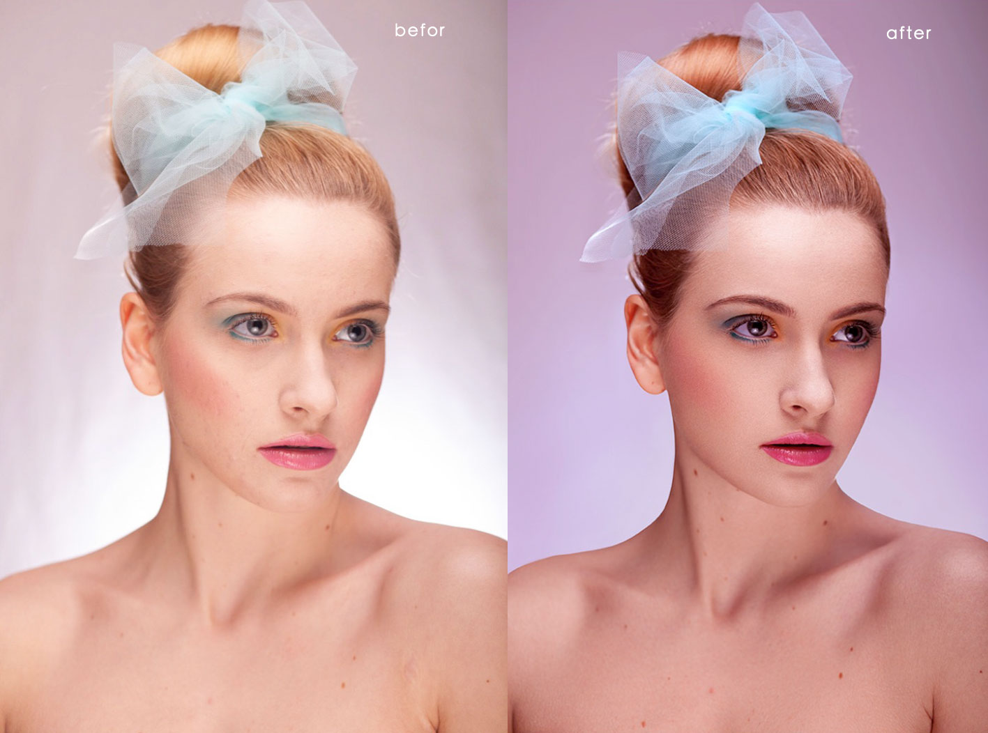 欧美女子棚拍半身特写 精修调色练习(附raw原图&PSD文件) 欧美女子棚拍半身特写 精修调色练习(附raw原图&PSD文件)