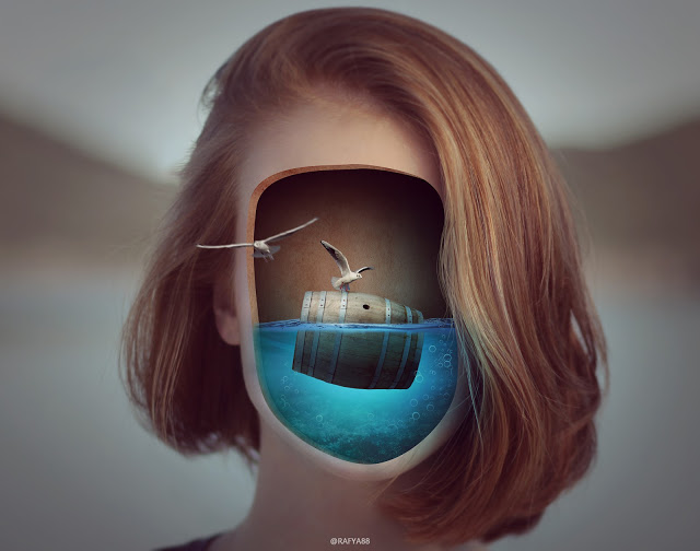 Rafy a 幻想合成视频教学 超现实的面部水下照片(视频&素材) 视频案例 第1张-修图人 Rafy a 幻想合成视频教学 超现实的面部水下照片(视频&素材) 视频案例 第1张