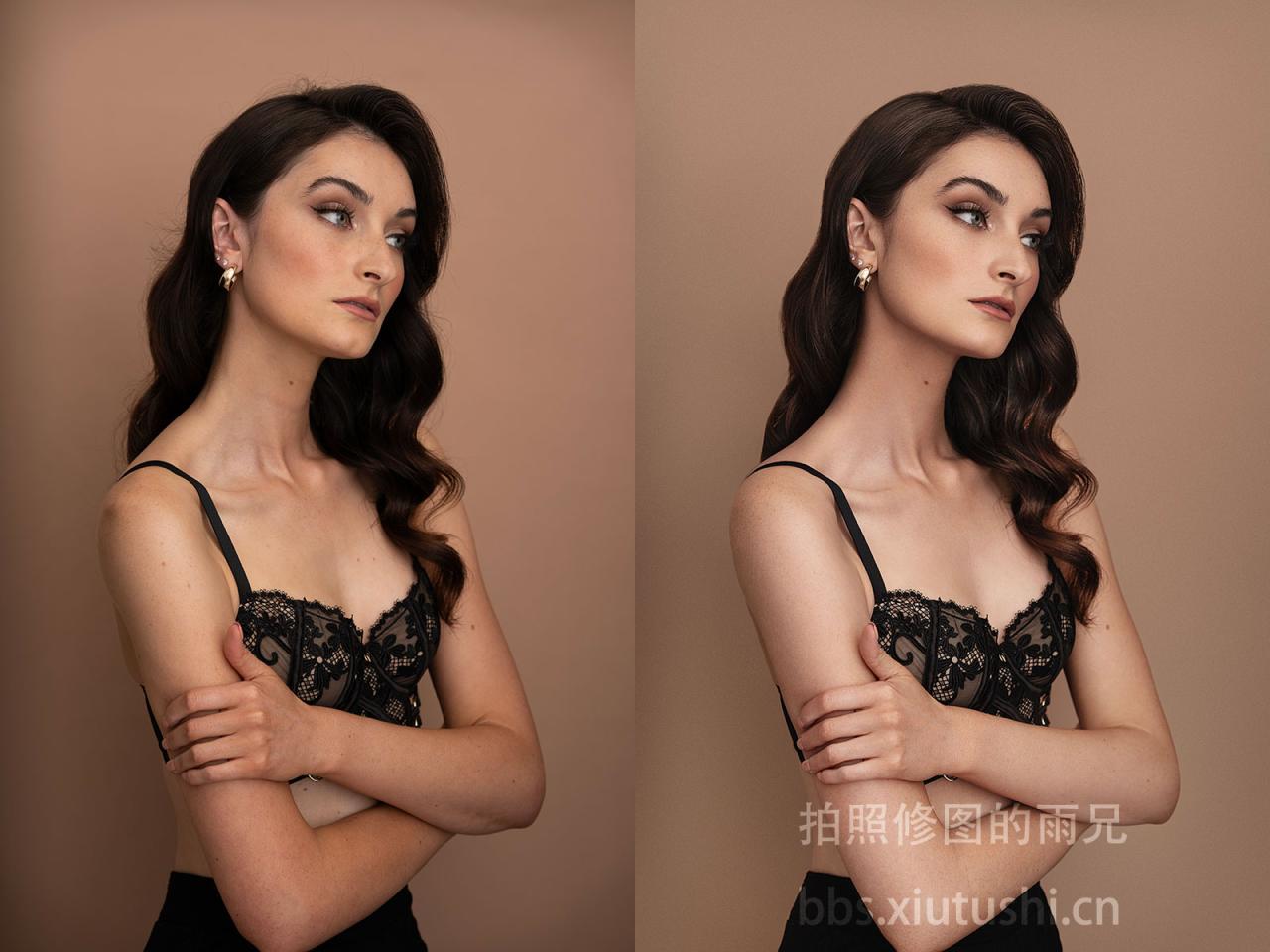 欧美女子单张抖音直播修图练习案例 付素材下载 欧美女子单张抖音直播修图练习案例 付素材下载