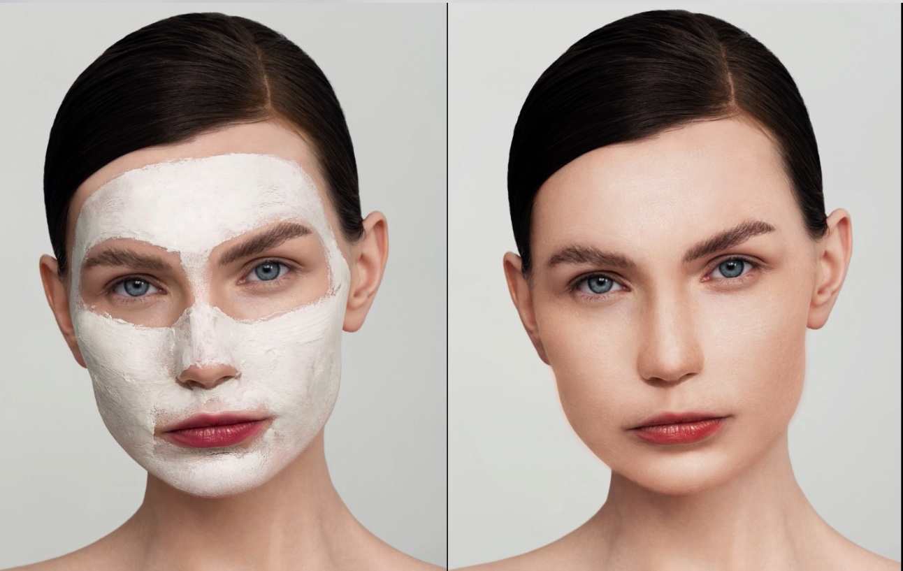 修图提升 完整去除脸部白色面膜 恢复肤色和本来面貌(附素材) 修图提升 完整去除脸部白色面膜 恢复肤色和本来面貌(附素材)