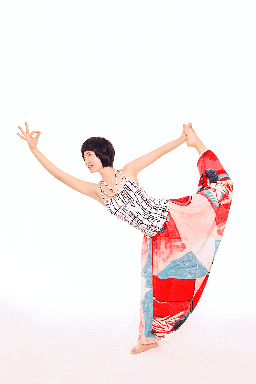 瑜伽体式照棚拍系列客片四