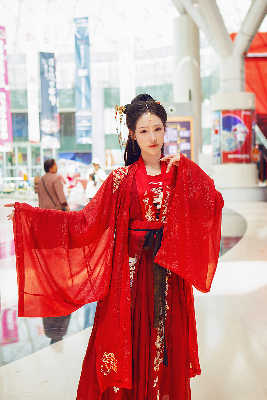 【拍摄】唐山勒泰城cosplay 现场